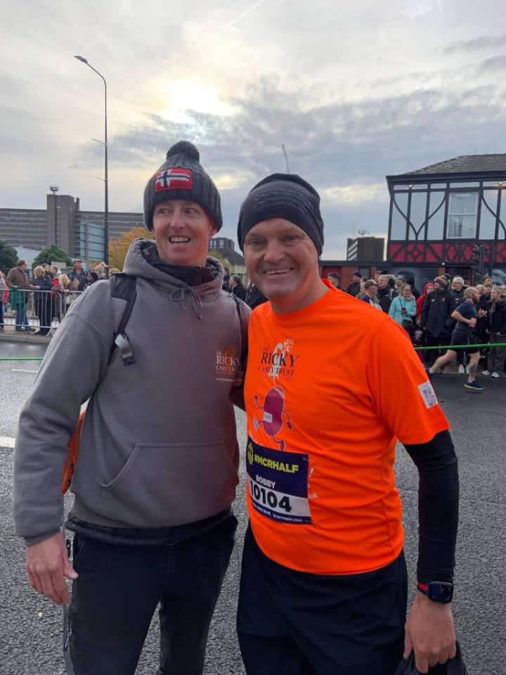 Firefighter Josh McCarthy runs the Manchester Half Marathon for The Ricky Casey Trust — photo 7