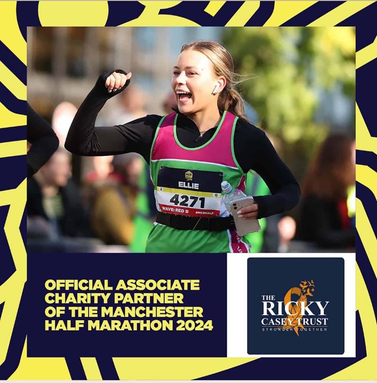Run the 2024 Manchester Half Marathon for The Ricky Casey Trust